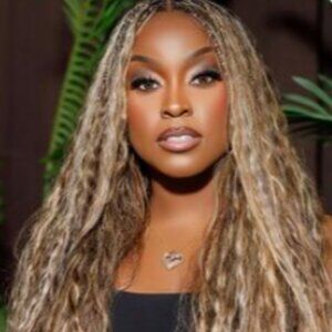 Beautiful 36" HD Lace Wet And Wavy Knotless Boho Box Braid Lace Wig-Human Hair!